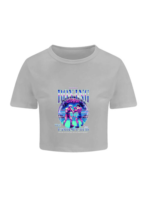 Women´s Tri-Blend Cropped T | Notorious Boxing Crew