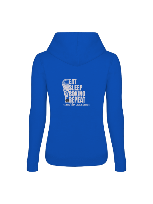 Girlie College Hoodie Boxen | eat sleep repeat