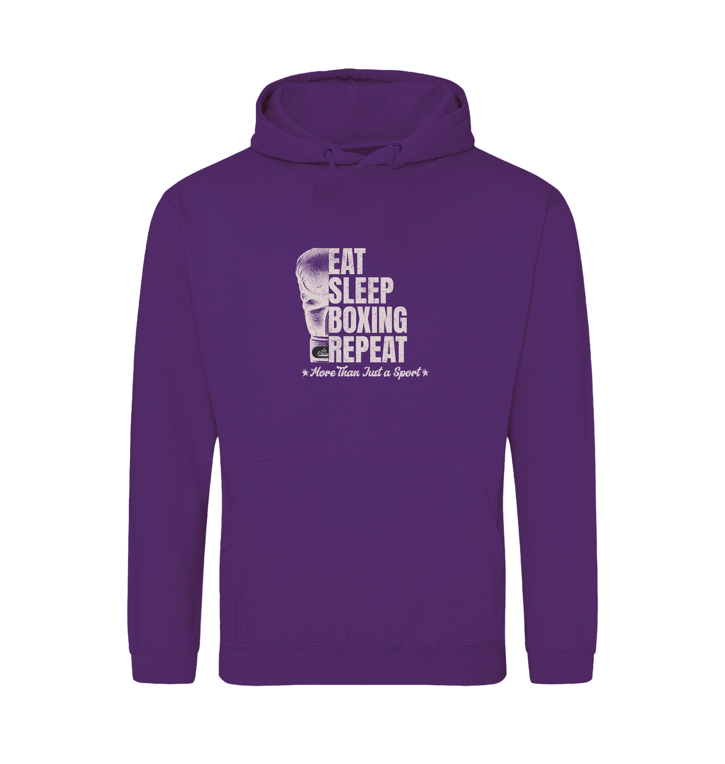 Ultra Violet Printed Hoody Front
