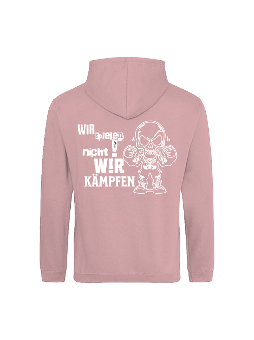 Knockout Collection Box Hoodie wir spielen nicht wir kämpfen