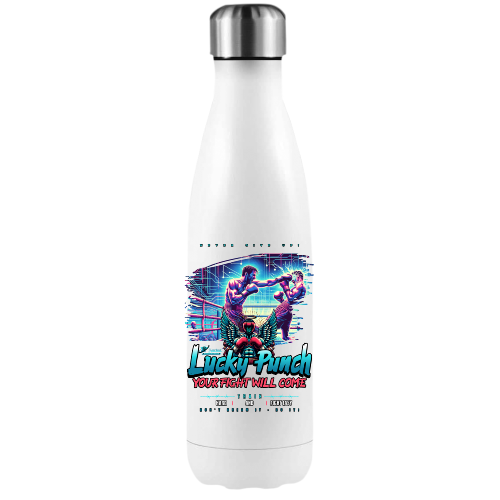 Trinkflasche aus Edelstahl mit Thermofunktion Boxen | Lucky Punch