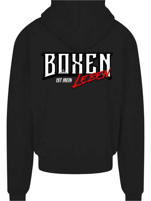 Boxen ist mein Leben | Knockout Collection  | Zip-Hoodie
