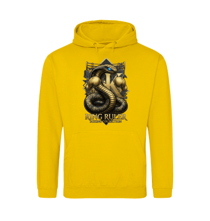 Gold Printed Hoody Front