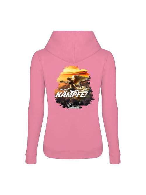 Girlie College Hoodie Boxen | Träume nicht nur, kämpfe!