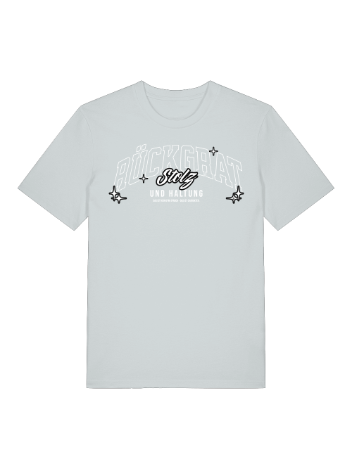 T-Shirt Classic Rückgrat Ice Blue 