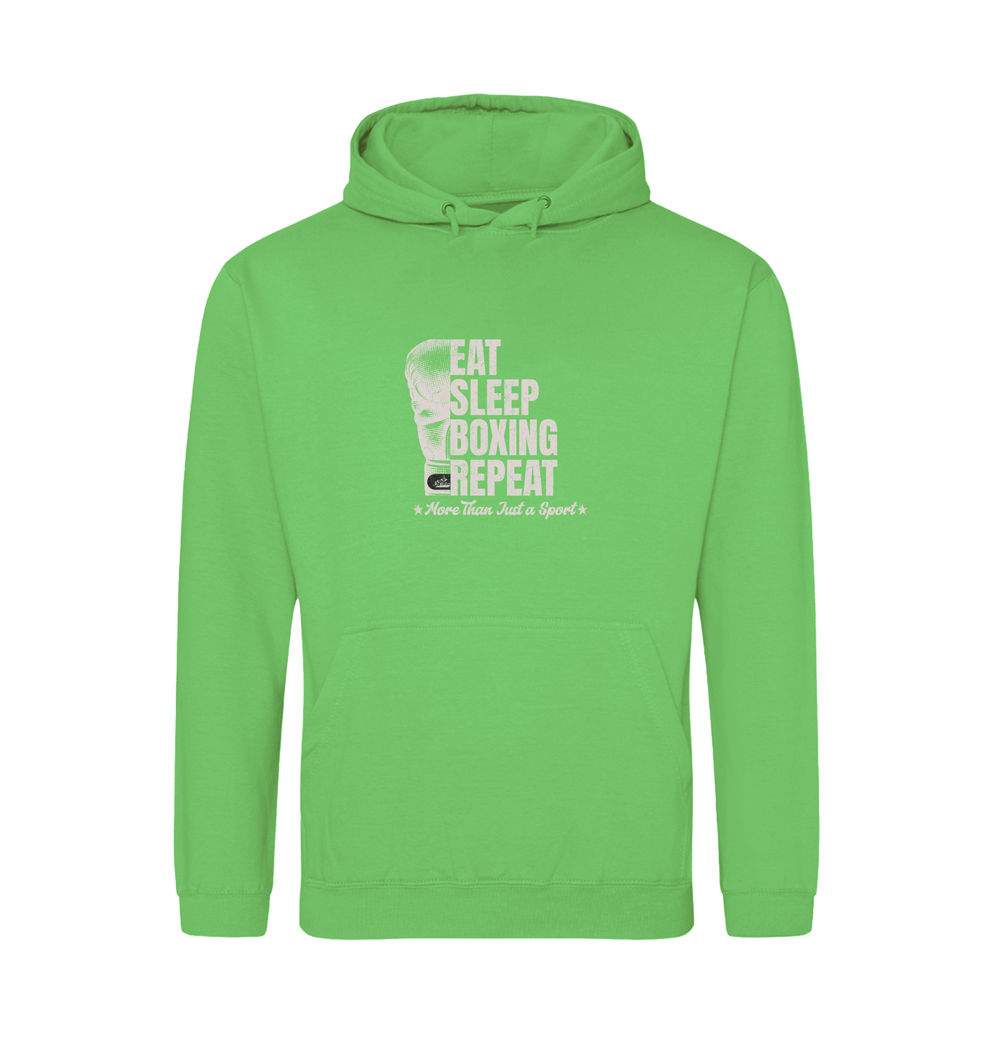 Alien Green Printed Hoody Front