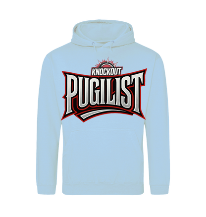 Ice Blue Printed Hoody Front