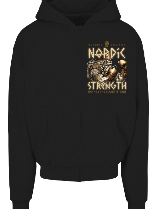 Ultra Heavy Zip Hoody Boxen | Nordic Strength