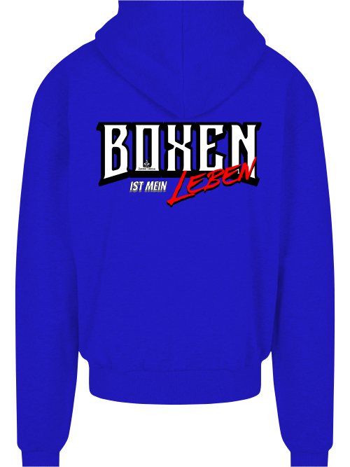 Boxen ist mein Leben | Knockout Collection  | Zip-Hoodie