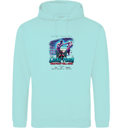 Peppermint Printed Hoody Front