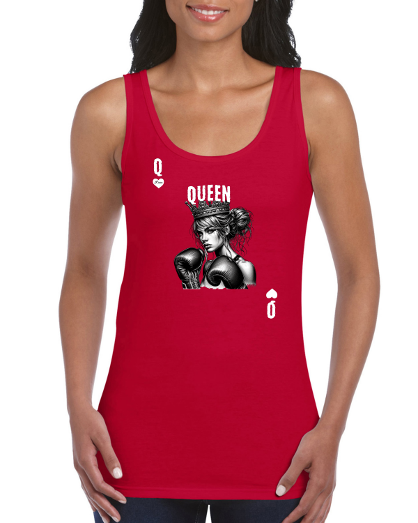 Knockout Collection Tank Top Boxing Queen 