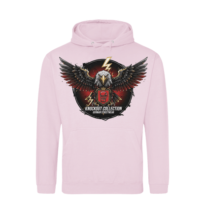 Baby Pink Printed Hoody Front