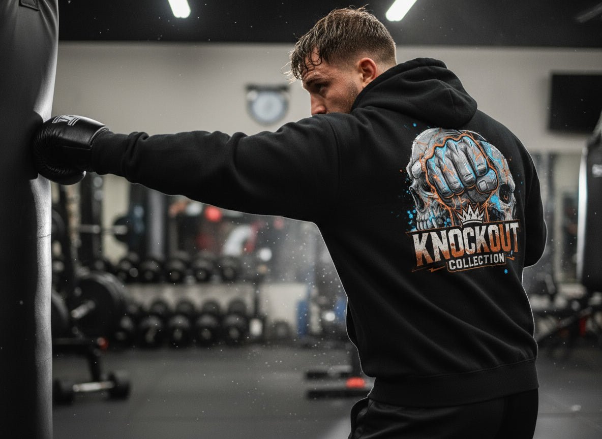 College Hoodie Boxen | Skull Bild 3 Knockout Collection Boxsport