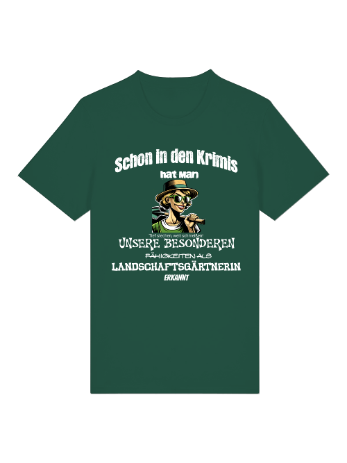 T-Shirt Landschaftsgärtnerin | T-Shirt Gärtnerin 