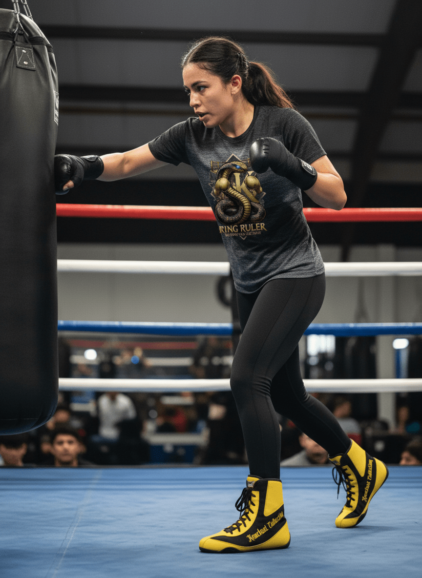 T-Shirt Classic Boxen | Ring Ruler Bild 4 Knockout Collection Boxsport