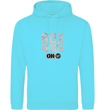 Turquoise Surf Printed Hoody Front