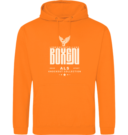 Orange Crush Printed Hoody Front