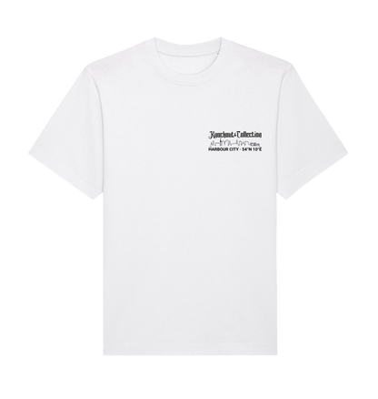 White Printed T-shirt Front