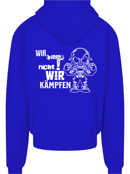 Knockout Collection Box Zip Hoodie wir spielen nicht wir kämpfen