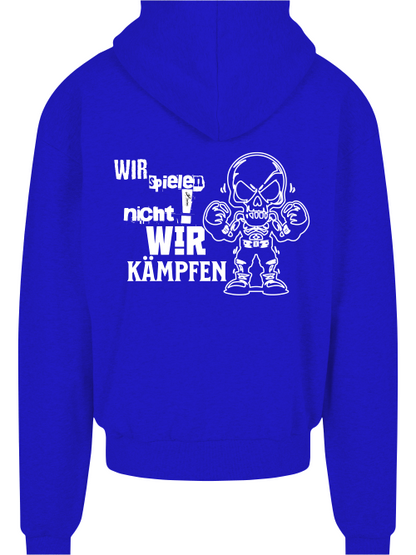 Knockout Collection Box Zip Hoodie wir spielen nicht wir kämpfen