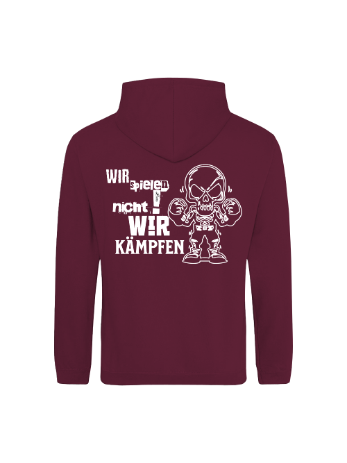 Knockout Collection Box Hoodie wir spielen nicht wir kämpfen