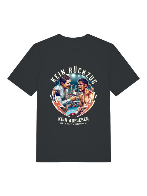 T-Shirt Classic Boxen | Kein Rückzug
