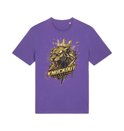 Purple Love Printed T-shirt Front
