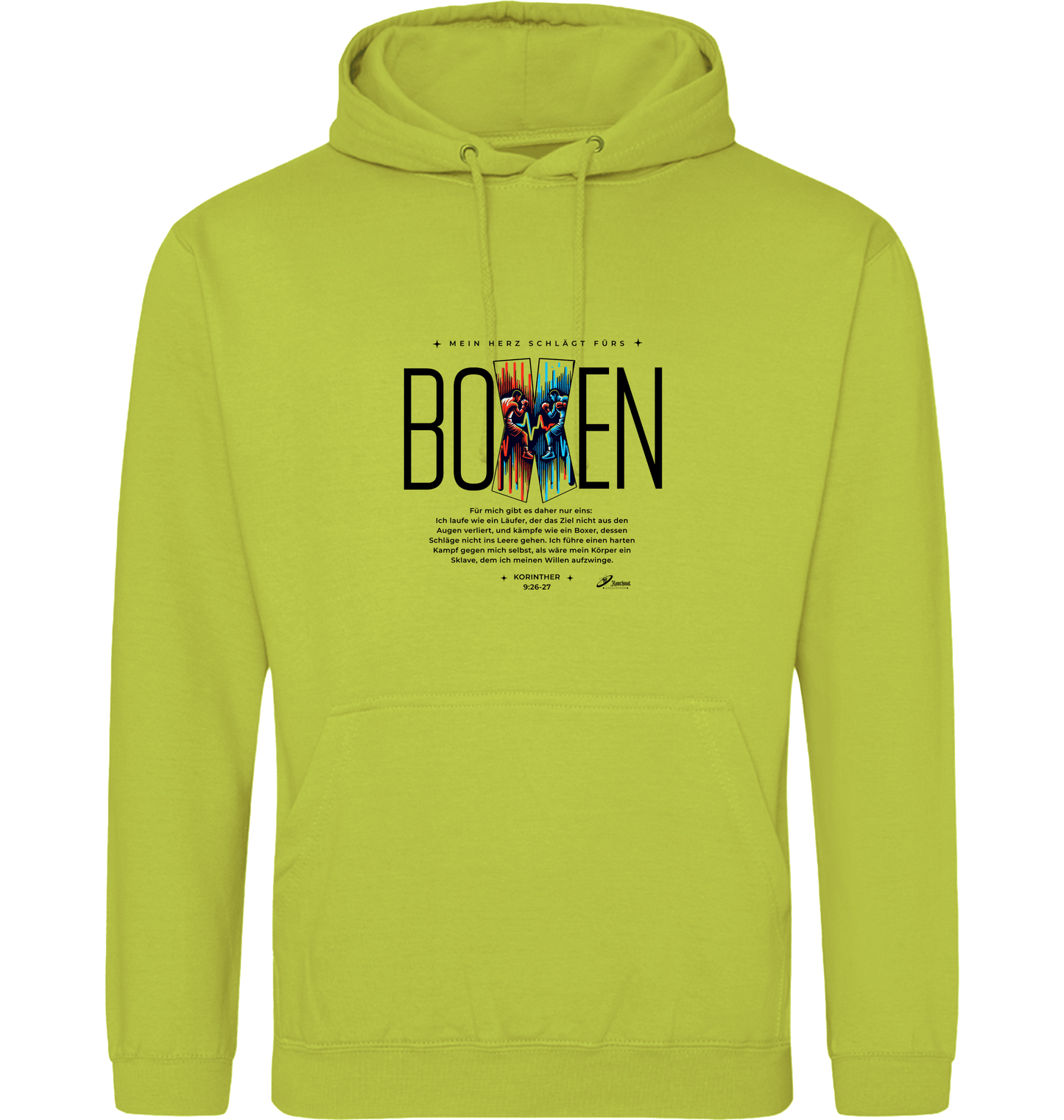 Citrus Printed Hoody Front