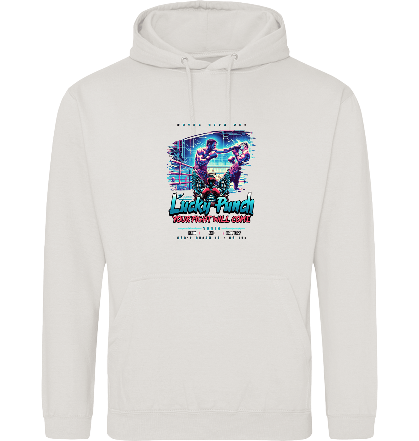 Vanilla Milkshake Printed Hoody Front