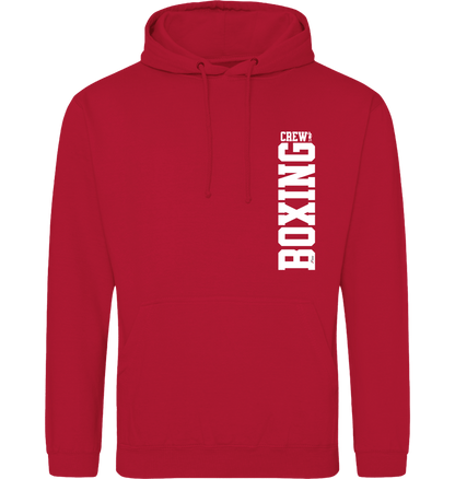 Fire Red Printed Hoody Front