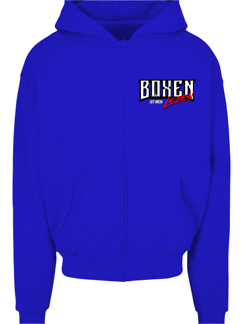 Boxen ist mein Leben | Knockout Collection  | Zip-Hoodie