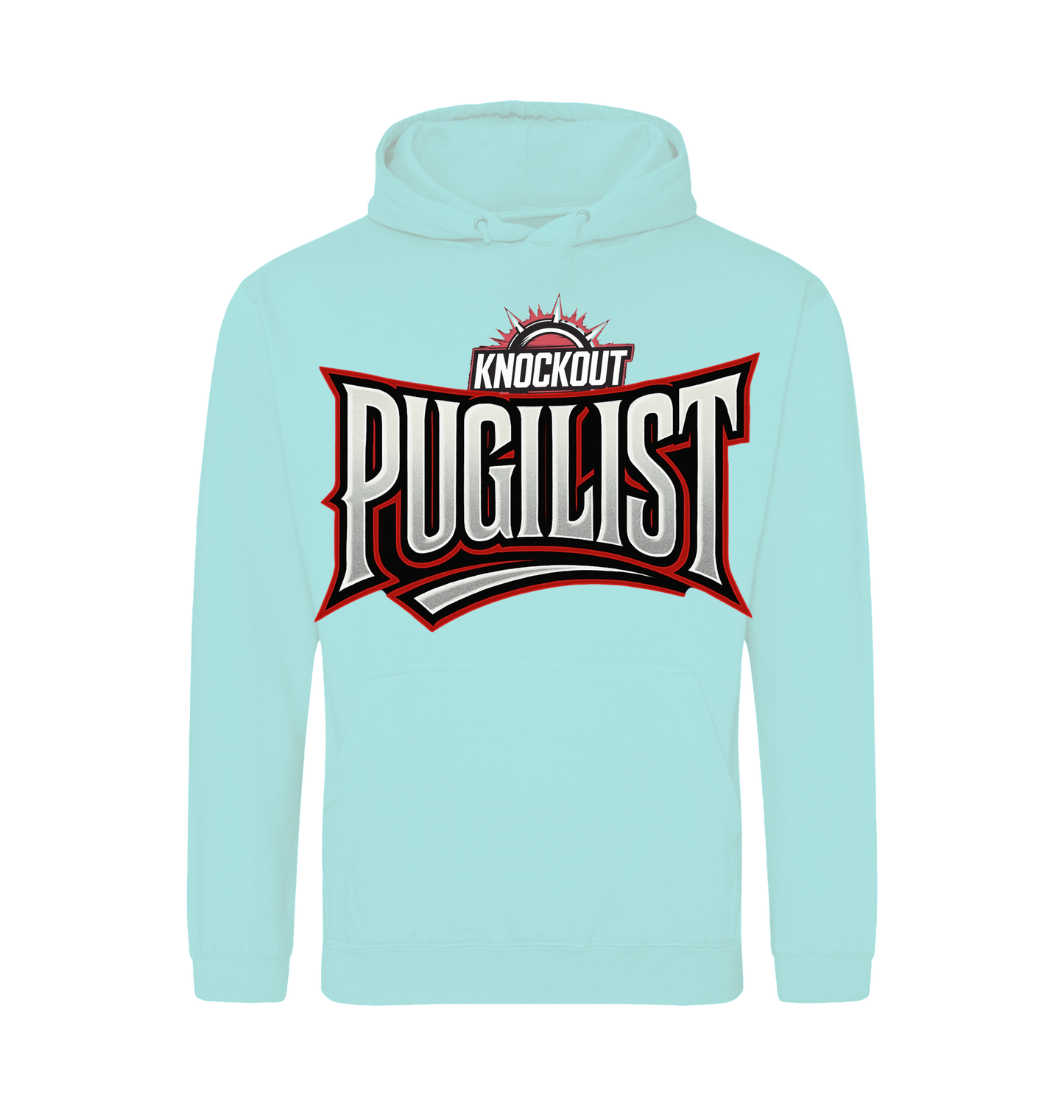 Peppermint Printed Hoody Front