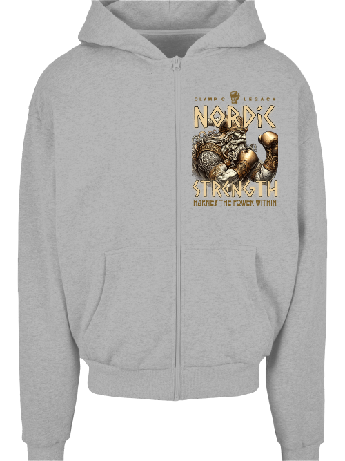 Ultra Heavy Zip Hoody Boxen | Nordic Strength