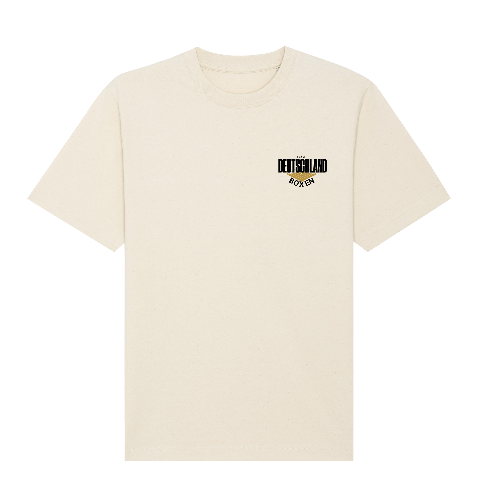 Natural Raw Printed T-shirt Front