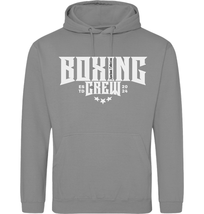Platinum Grey Printed Hoody Front
