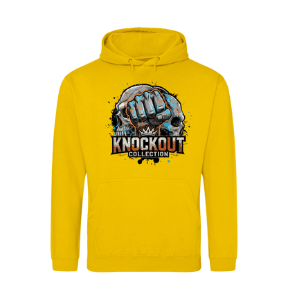 Gold Printed Hoody Front