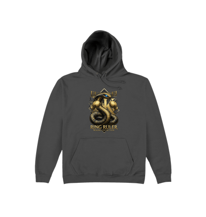 Storm Grey Printed Hoody Front