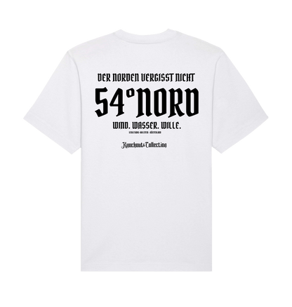 White Printed T-shirt Back