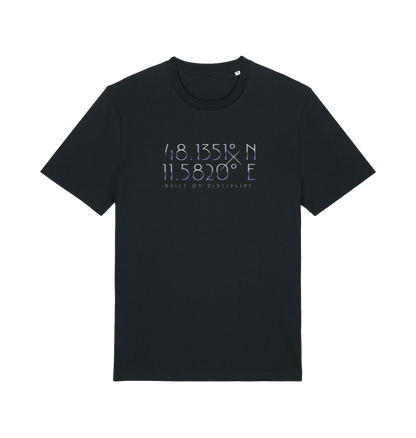 Black Printed T-shirt Front