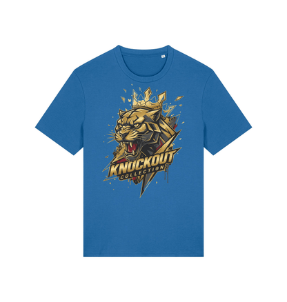 Mindful Blue Printed T-shirt Front