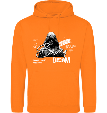 Orange Crush Printed Hoody Front