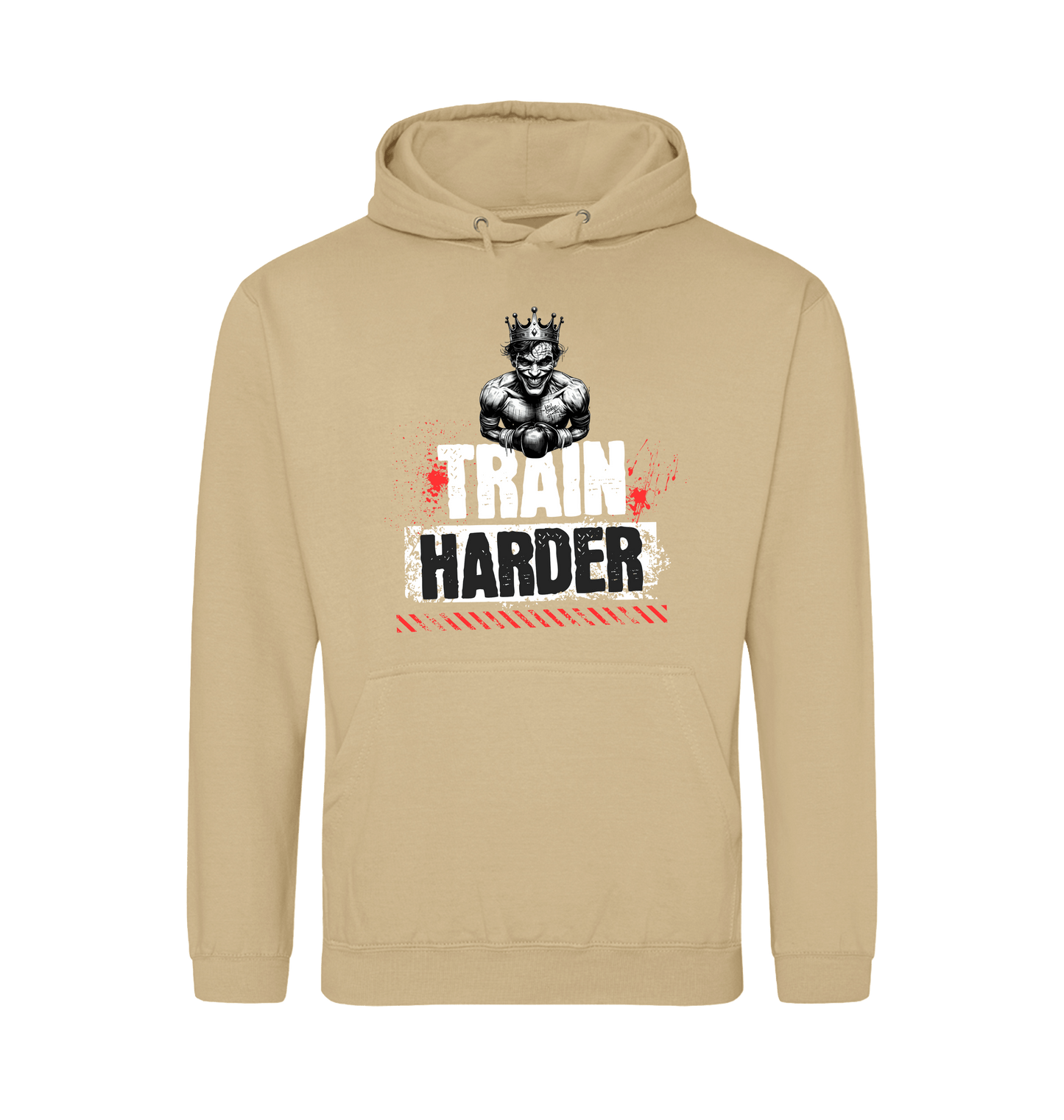 Desert Sand Printed Hoody Front
