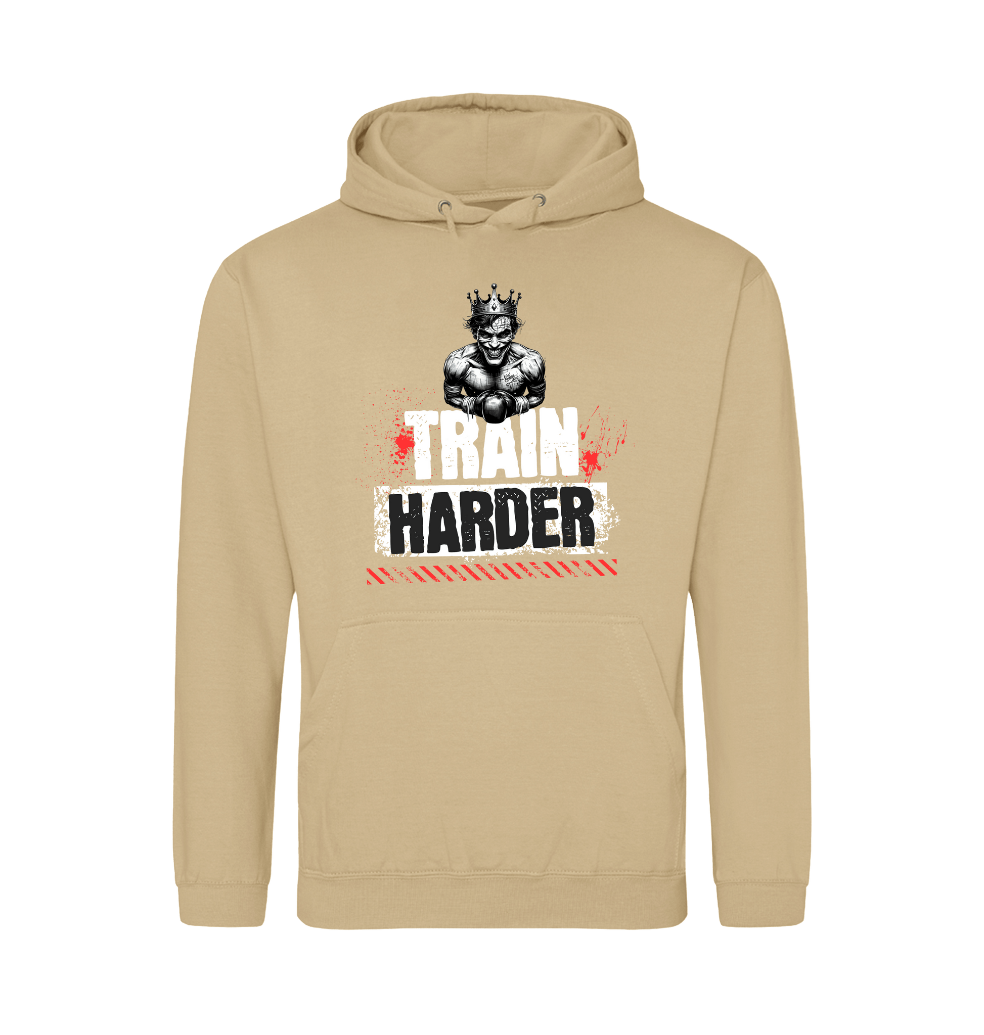 Desert Sand Printed Hoody Front