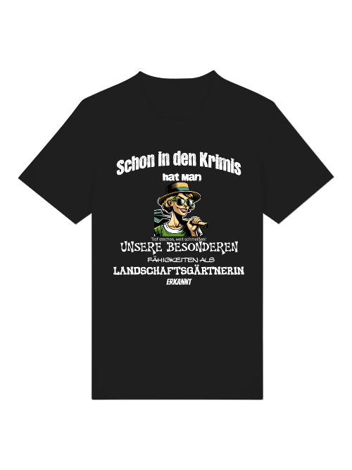 T-Shirt Landschaftsgärtnerin | T-Shirt Gärtnerin 