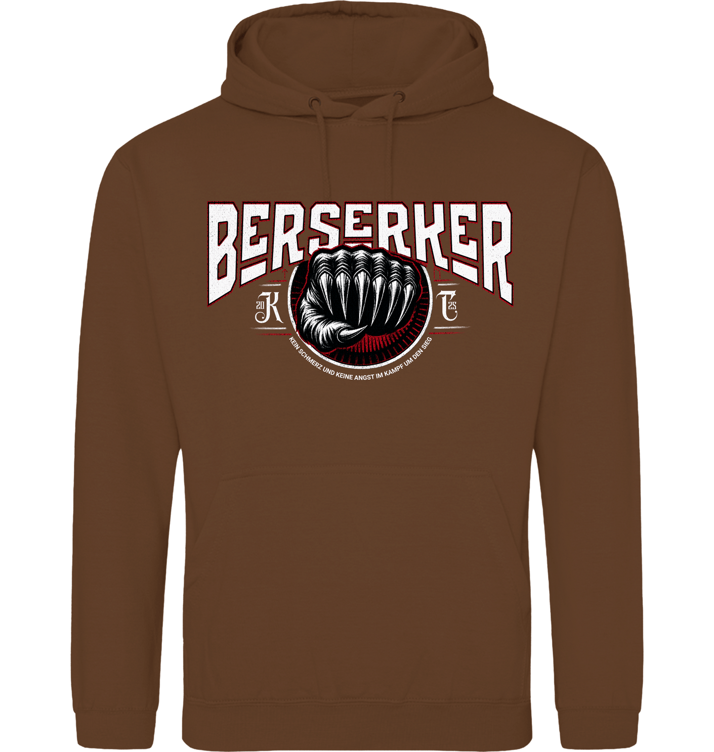Caramel Toffee Printed Hoody Front