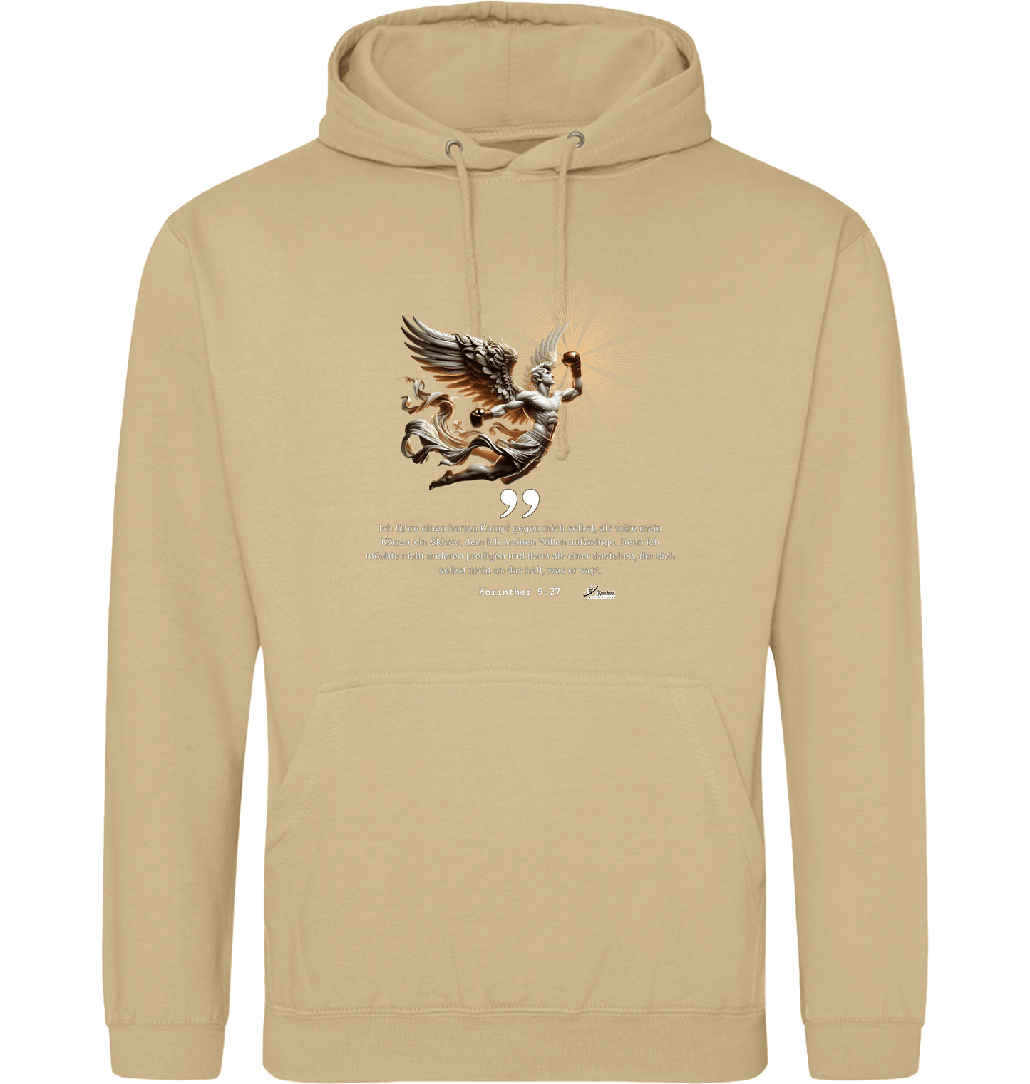 Desert Sand Printed Hoody Front
