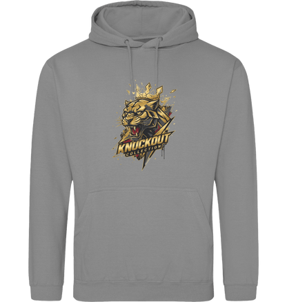 Platinum Grey Printed Hoody Front