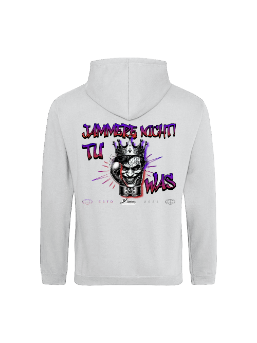 College Hoodie Boxen | jammere nicht...