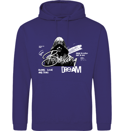 Ultra Violet Printed Hoody Front