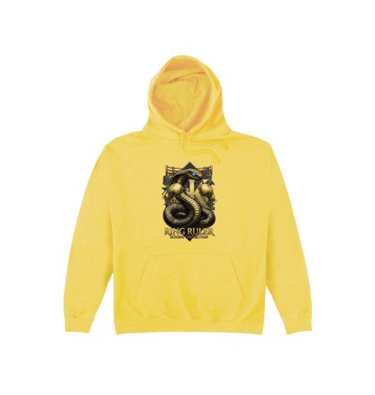 Sun Yellow Printed Hoody Front